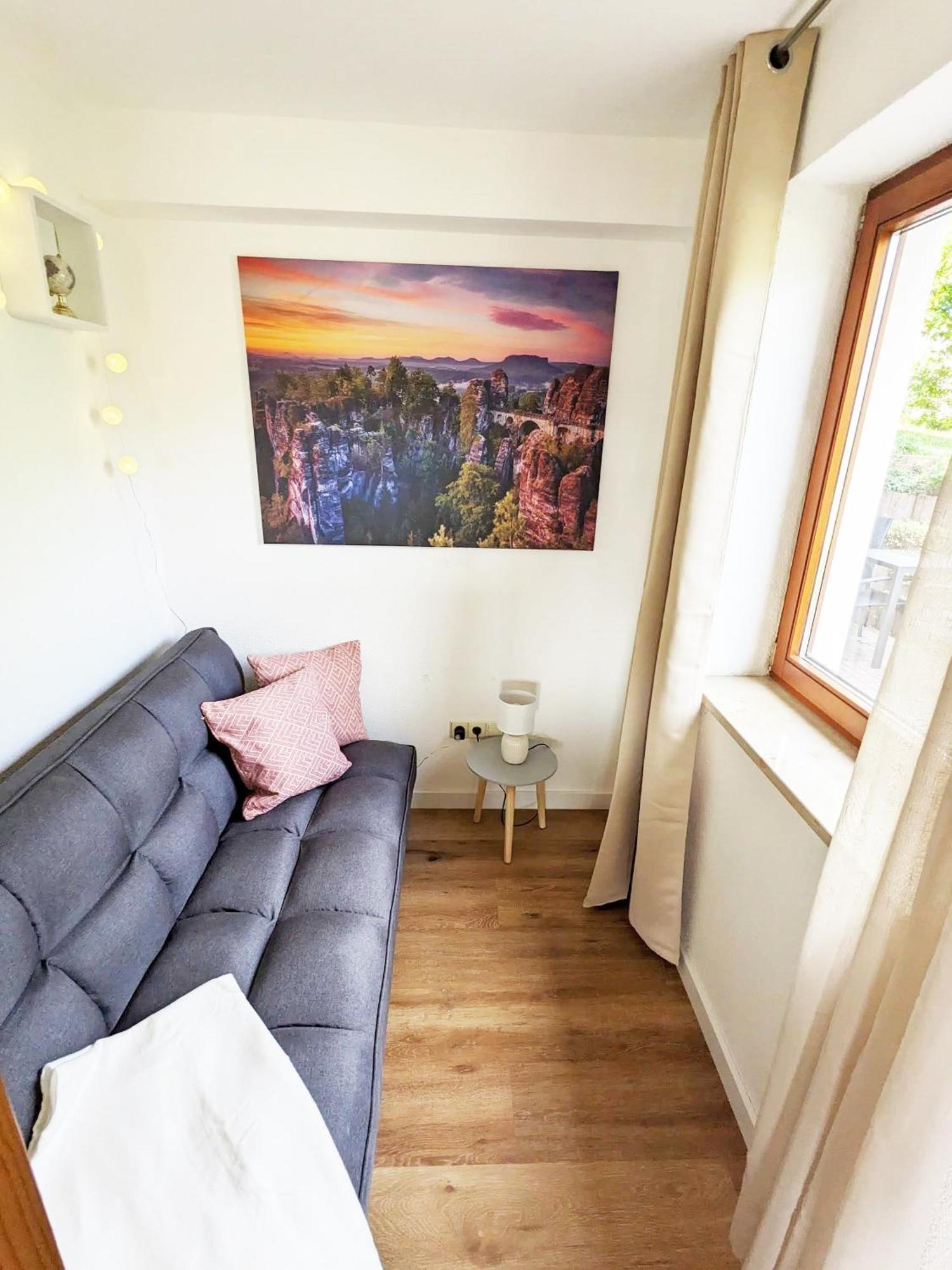Appartamento S2 - Urlaubsmagie - Am Wanderweg Mit Terrasse Sebnitz Esterno foto