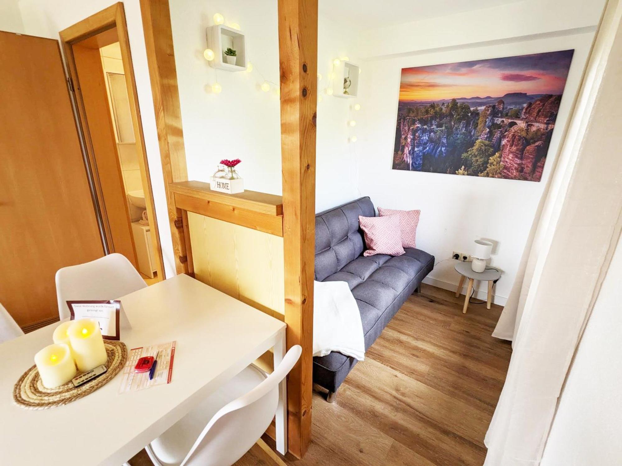 Appartamento S2 - Urlaubsmagie - Am Wanderweg Mit Terrasse Sebnitz Esterno foto